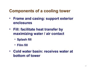 Pump and cooling tower energy performance | PPT