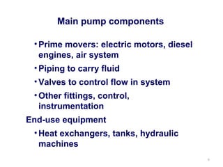 Pump and cooling tower energy performance | PPT