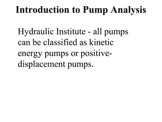 Pumps Introduction Pump design presentation | PPT