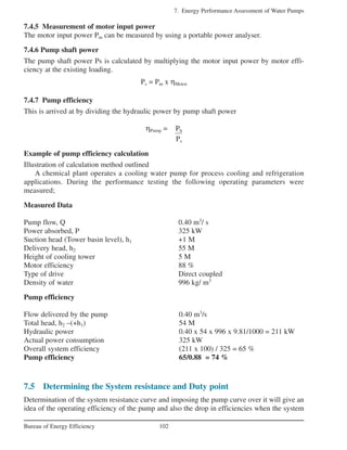Pump efficiency | PDF