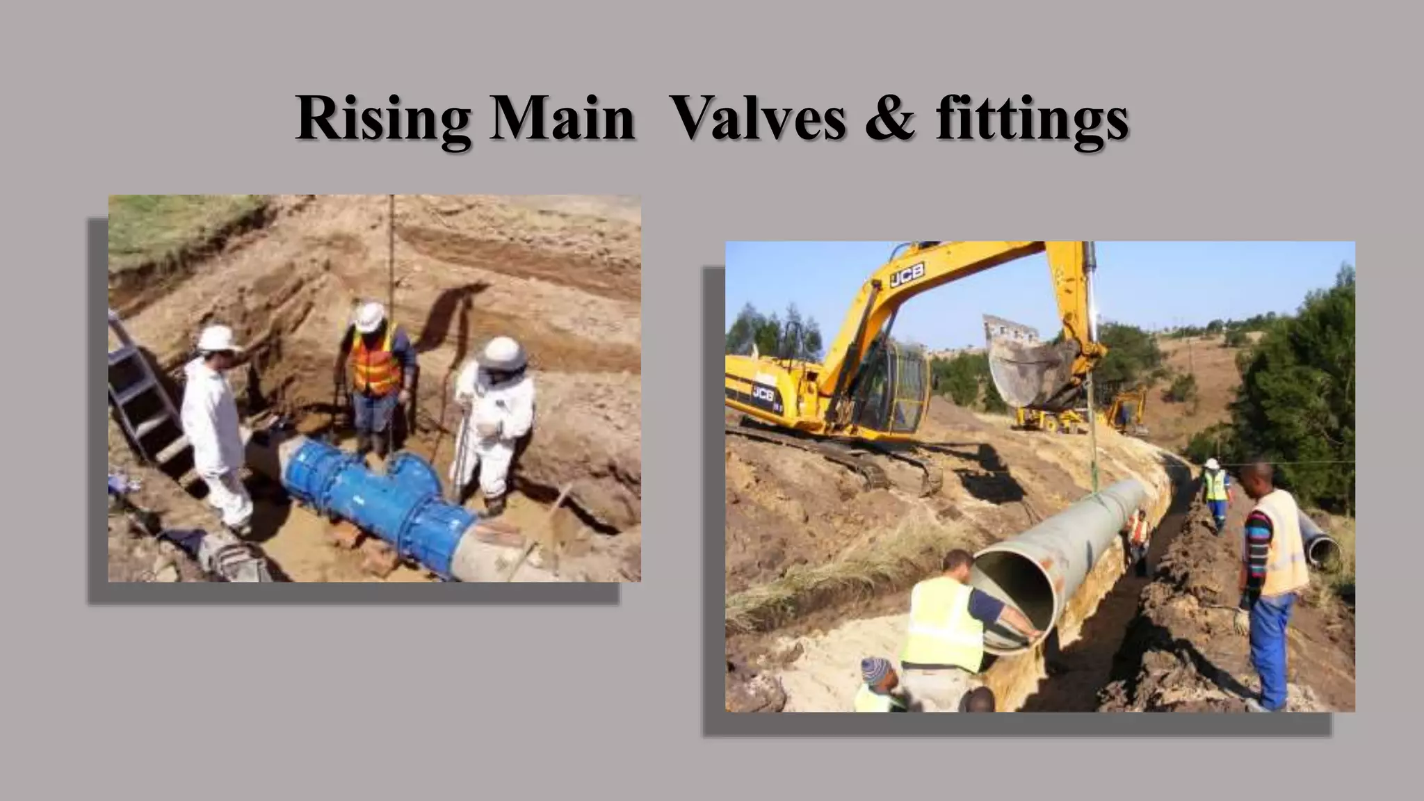 Pumped Rising Main Pumping Stations | PPTX