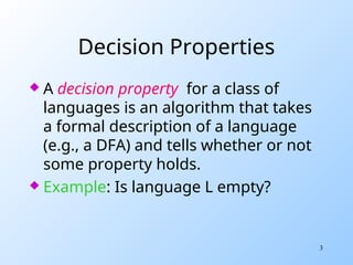 Pumping Lemma for Regular Languages - Proof | PPT