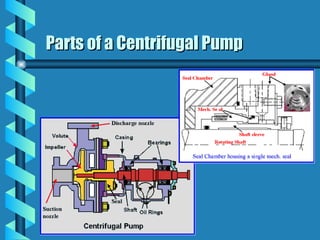 Parts of a Centrifugal Pump
Parts of a Centrifugal Pump
 