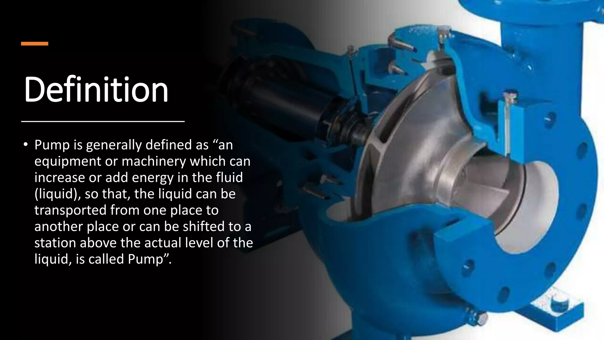 Fluid Pump Example Pumps and Types of Pump- Fluid Mechanics | PPTX