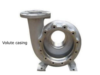 Volute casing
 