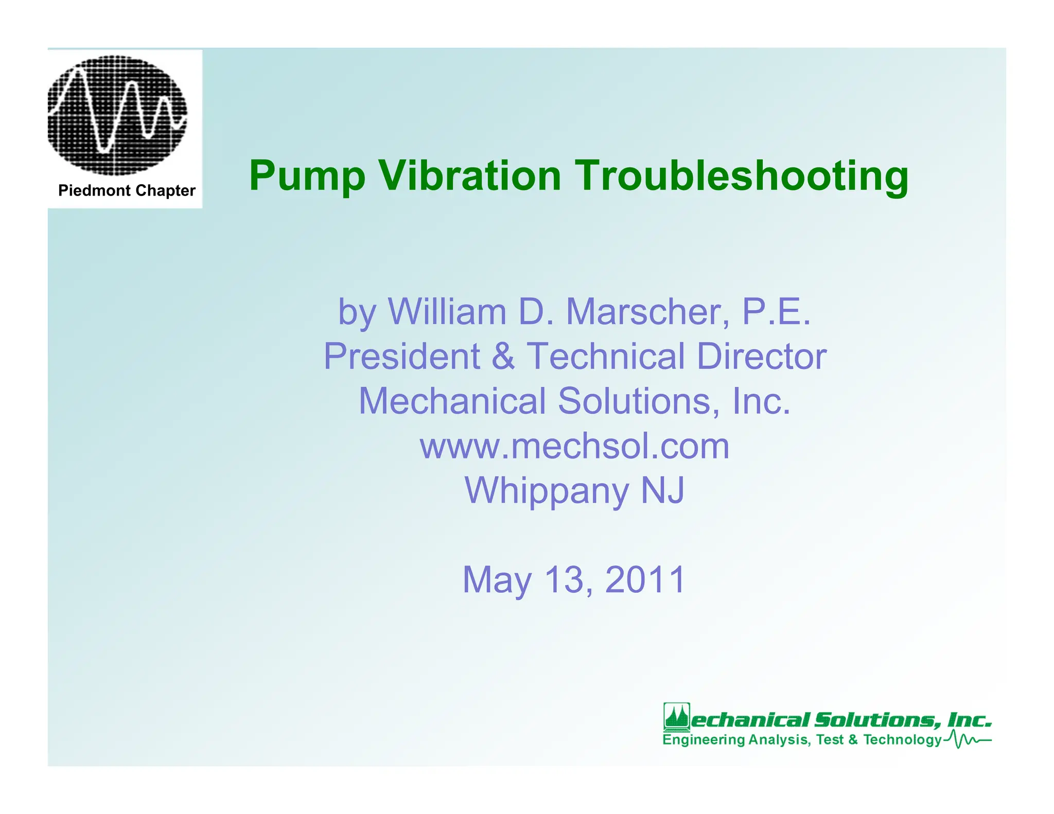 Pump Vibration Troubleshooting.pdf