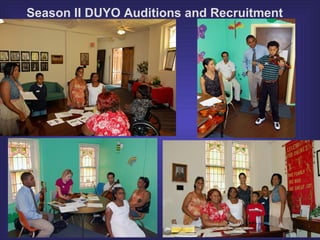 Season II DUYO Auditions and Recruitment 