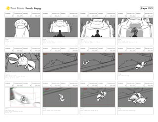 Scene
4
Duration
01:07
Panel
2
Duration
00:17
Dialog
Ladybug: (screams!)
Scene
5
Duration
01:21
Panel
1
Duration
00:12
Dialog
*SFX: Lawn mower blair
Action: Lawn mower closes in on Ladybug
Ladybug: (whimpers loudly)
Scene
5
Duration
01:21
Panel
2
Duration
00:11
Dialog
*SFX: Lawn mower blair
Action: Lawn mower closes in on Ladybug
Ladybug: (whimpers loudly)
Scene
5
Duration
01:21
Panel
3
Duration
00:12
Dialog
*SFX: Lawn mower blair
Action: Ladybug opens its wings and jumps
Ladybug: (screams for life!)
Scene
5
Duration
01:21
Panel
4
Duration
00:10
Dialog
*SFX: Lawn mower blair
Action: Ladybug opens its wings and jumps
Ladybug: (screams for life!)
Scene
6
Duration
01:20
Panel
1
Duration
00:04
Scene
6
Duration
01:20
Panel
2
Duration
00:05
Scene
6
Duration
01:20
Panel
3
Duration
00:04
Dialog
*SFX: traffic horn (OS)
Scene
6
Duration
01:20
Panel
4
Duration
00:03
Dialog
*SFX: traffic horn
Action: Ladybug almost gets run over
Ladybug: Oof!
Scene
6
Duration
01:20
Panel
5
Duration
00:04
Dialog
Action: Ladybug spins through the air
Scene
6
Duration
01:20
Panel
6
Duration
00:09
Dialog
Action: Ladybug spins through the air
Scene
6
Duration
01:20
Panel
7
Duration
00:04
Dialog
Ladybug: (grunts with determination)
Punch Buggy Page 2/3
 