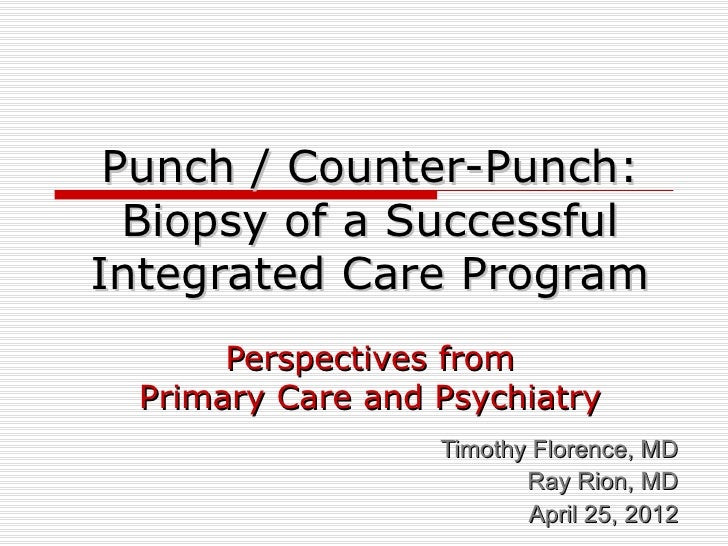 Punch/Counter Punch: Biopsy of a Successful Integrated 