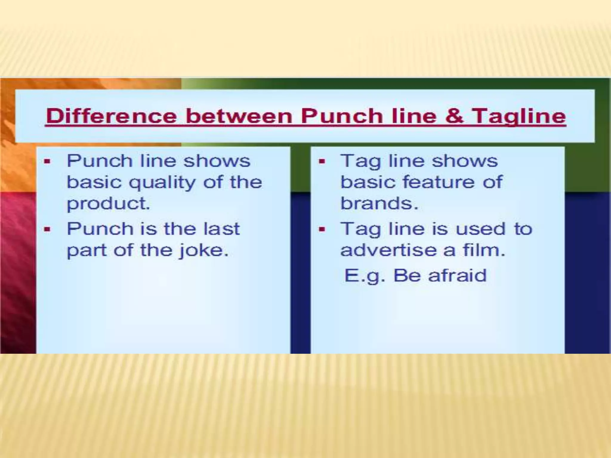 Punchline