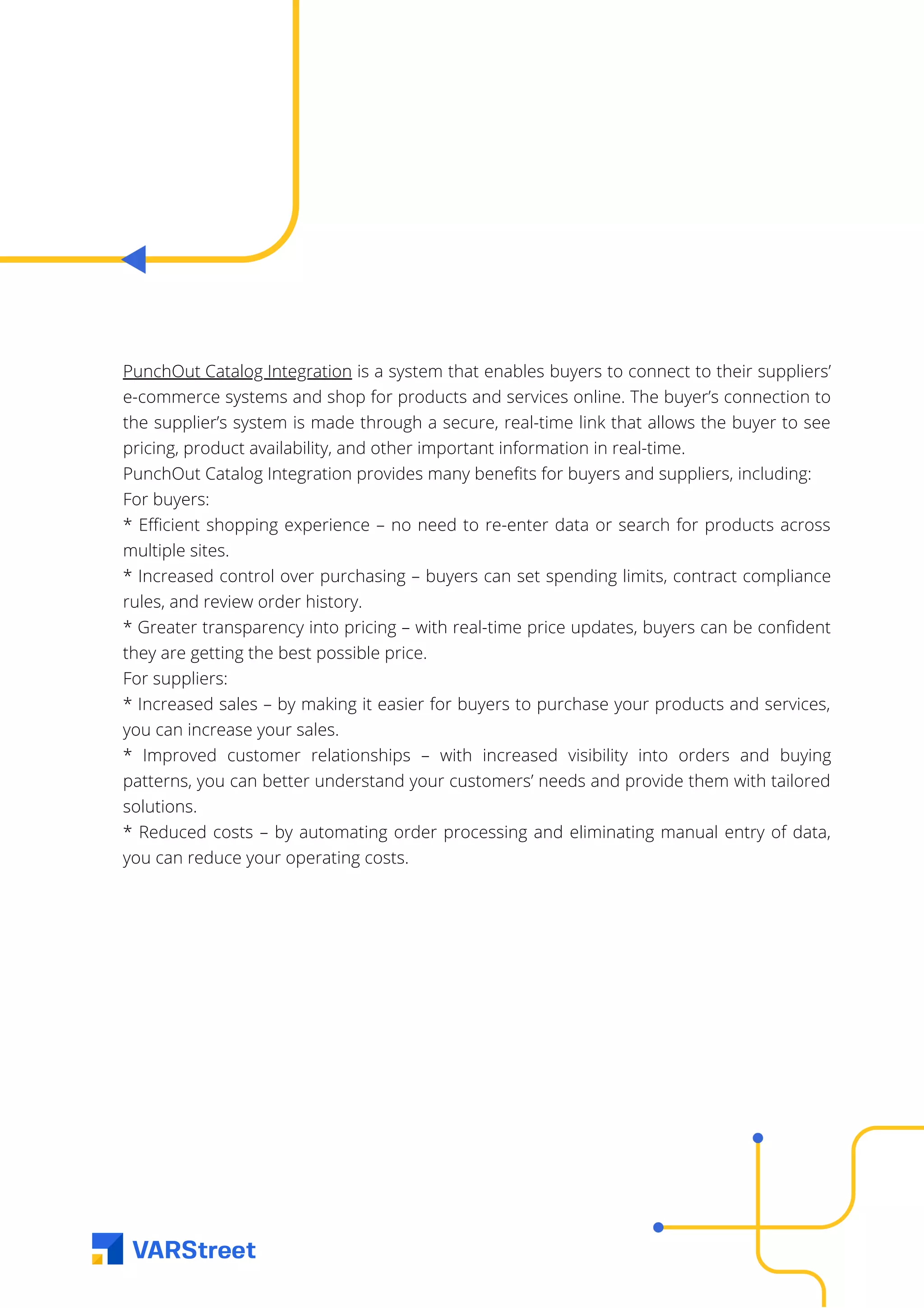 PunchOut Catalog Integration How it Works and Why do you need it. PDF