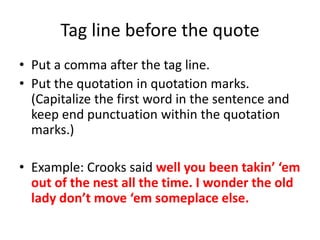 Do You Put A Comma After A Quotation Punctuating Dialogue