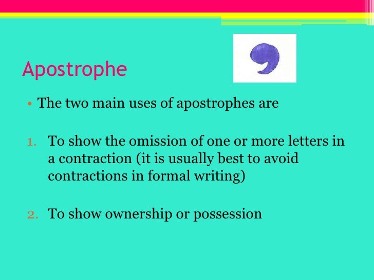 Apostrophe rules with names image