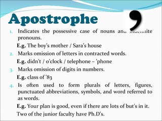 Punctuation | PPT