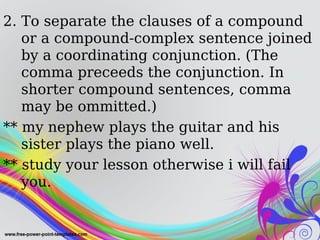 Punctuation And Its Use Punctuation And Its Use