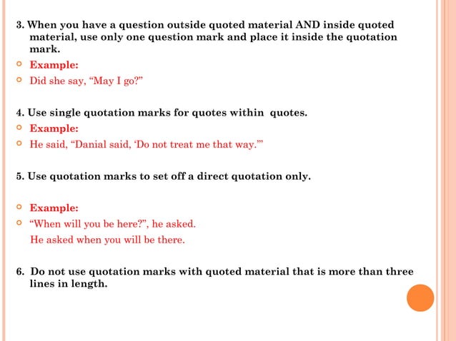 Punctuation | PPT