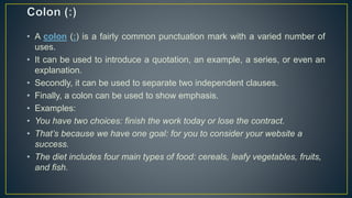 Punctuation Marks | PPTX