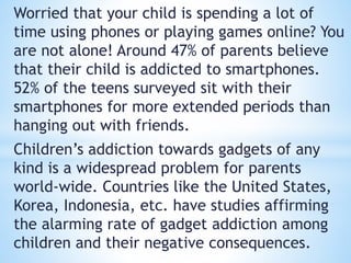 Illustration of Consequences Of Gadget Addiction On Family Well-Being