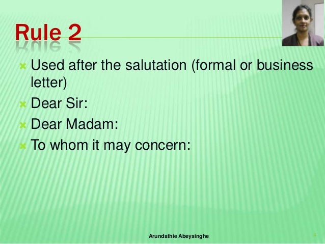 ESL Punctuation colon ESL Punctuation colon