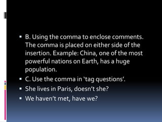 Punctuation | PPTX