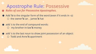 Punctuation_ Commas and Apostrophes.pptx