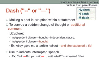 Punctuation in writing | PDF