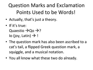 Punctuation lecture | PPT