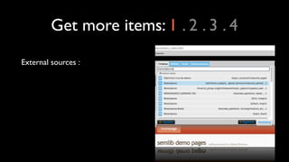 Get more items: 1 . 2 . 3 . 4

External sources :
 