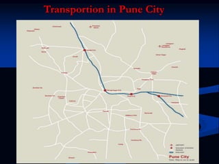 Transportion in Pune City
 