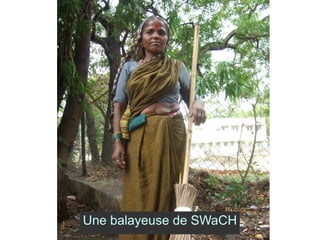 Une balayeuse de SWaCH 