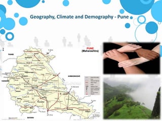 Geography, Climate and Demography - Pune