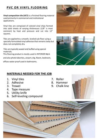 Types of Flooring | PDF