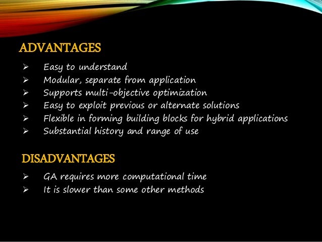 applications of genetic algorithm in machine learning