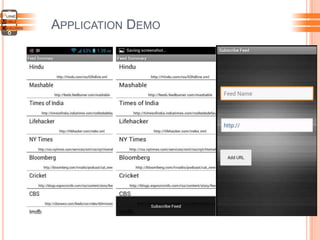APPLICATION DEMO
 