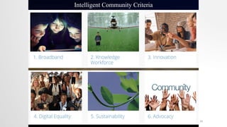 63
Intelligent Community Criteria
 