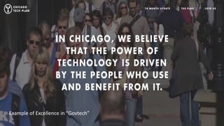 Example of Excellence in “Govtech”
 