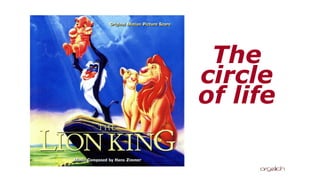 The
circle
of life
 
