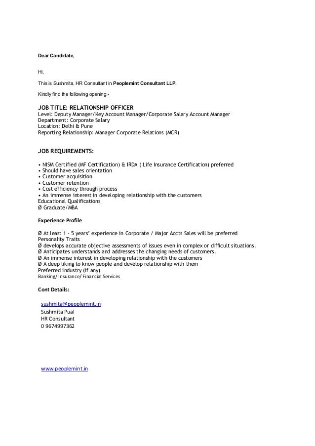 Deputy Hr Manager Job Description