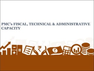PMC’s FISCAL, TECHNICAL & ADMINISTRATIVE
CAPACITY
 
