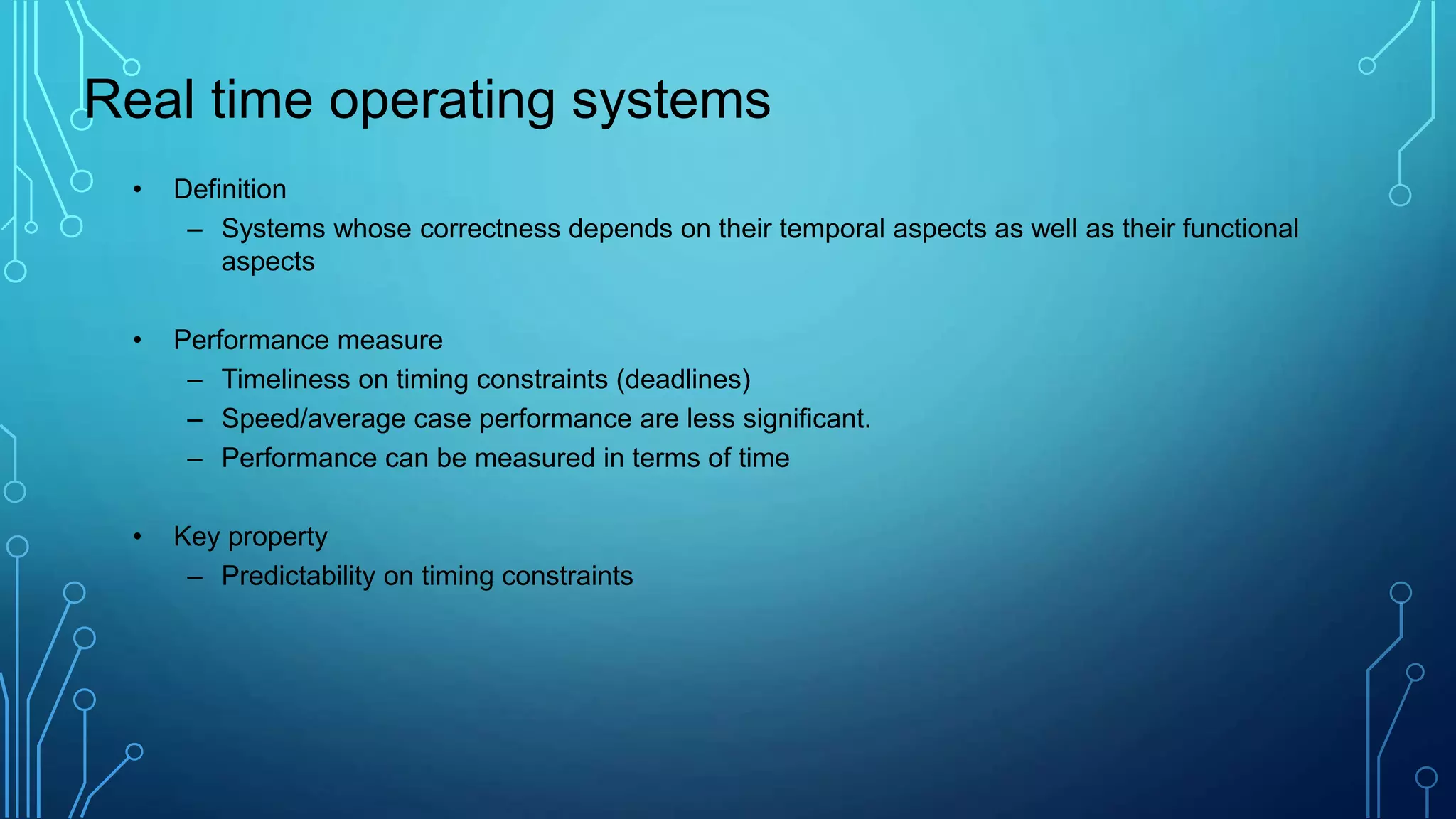 Real time operating system | PPTX | Operating Systems | Computer ...