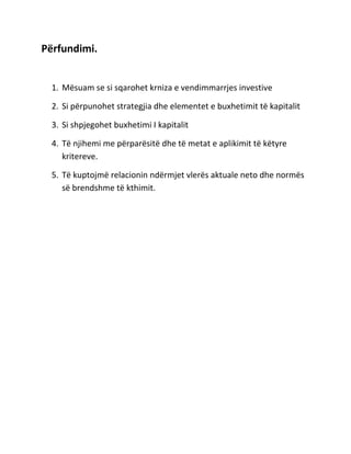 Perfundimi Punimi seminarik ne menaxhment | DOCX