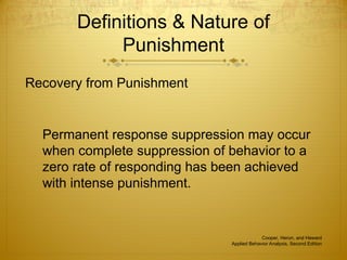 The concept of Punishment in ABA and Psychology | PPT