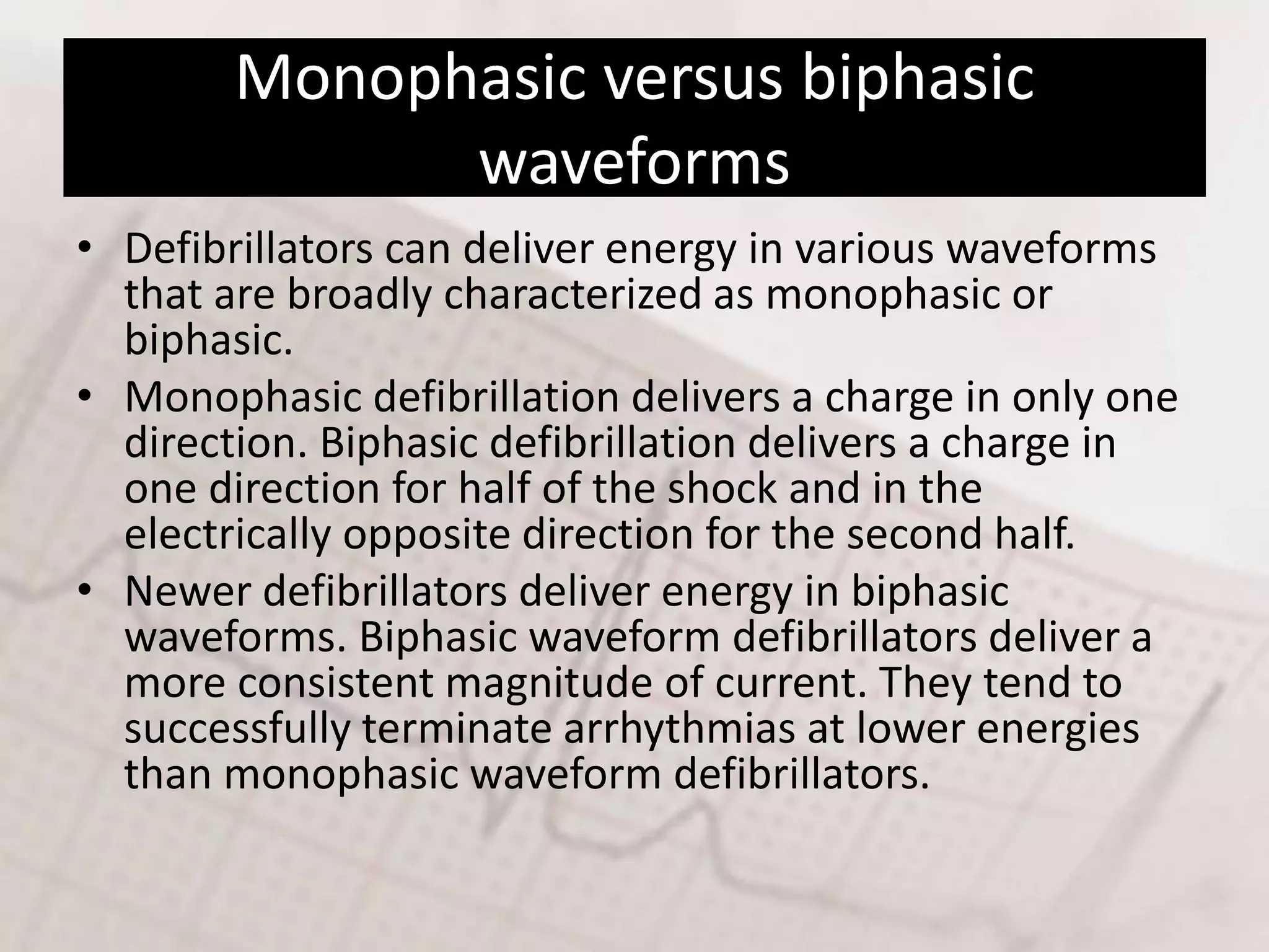 Defibrillation & Cardioversion | PPTX