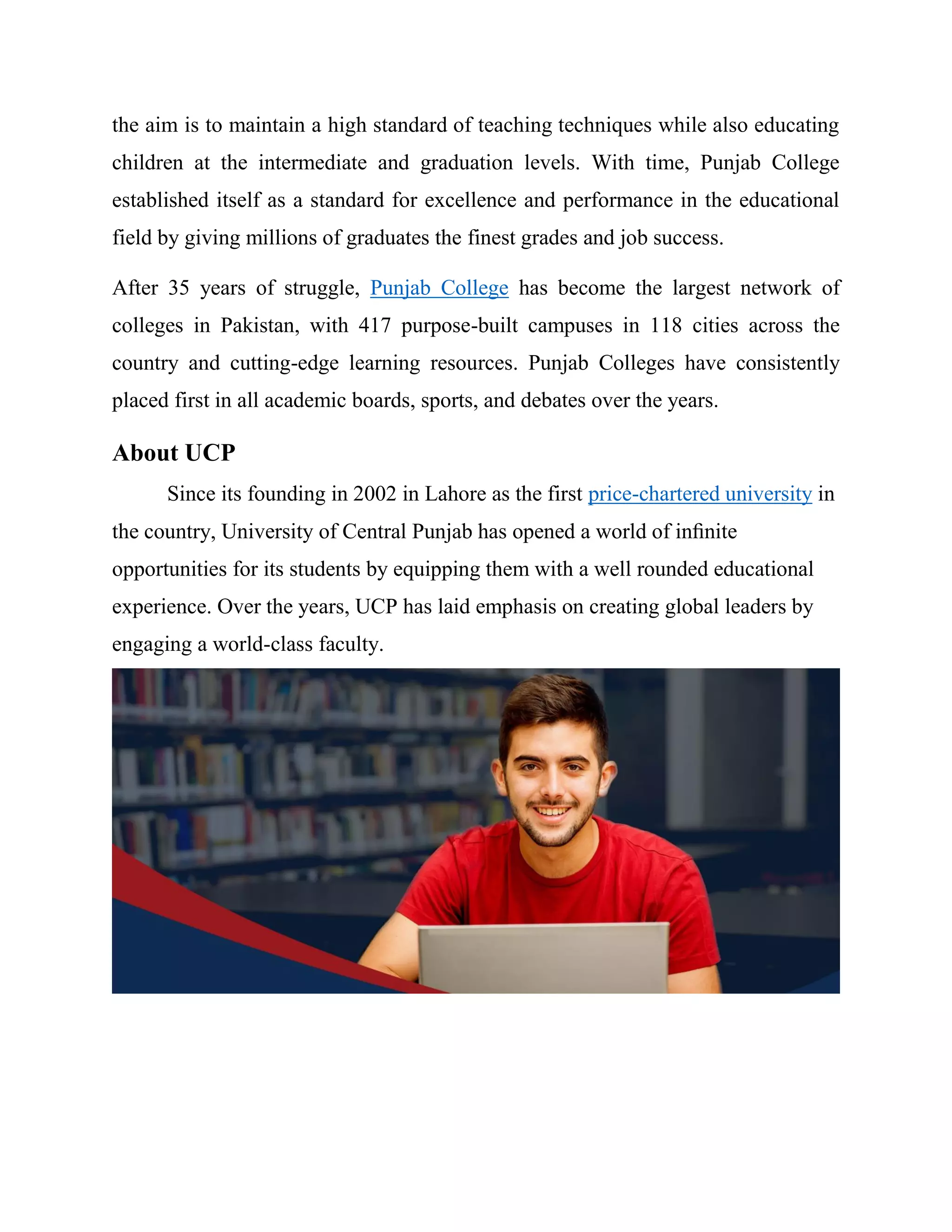 Punjab Group Of Colleges Pdf