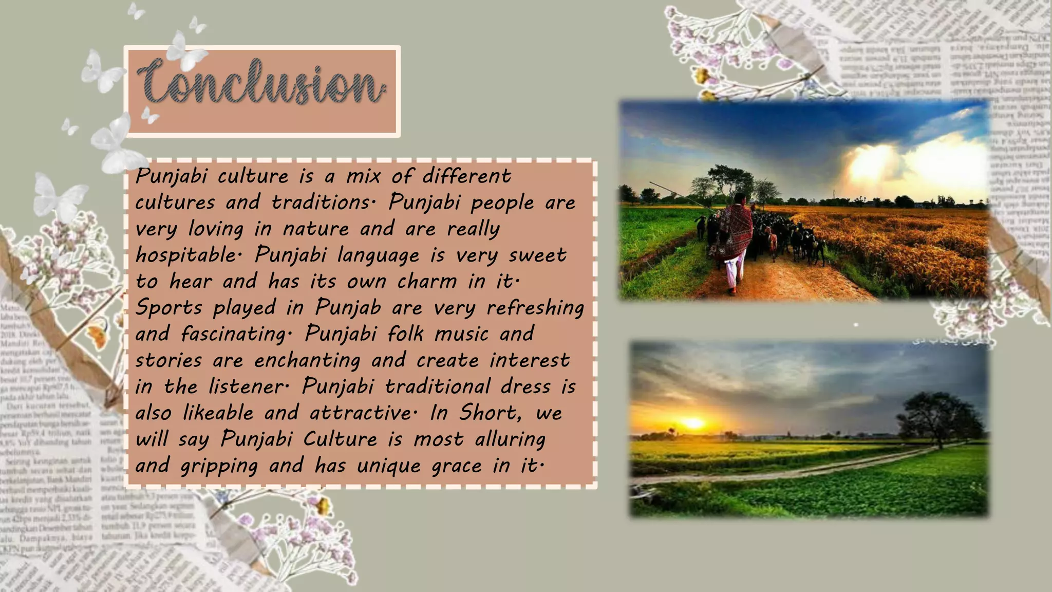 Punjabi culture presentation