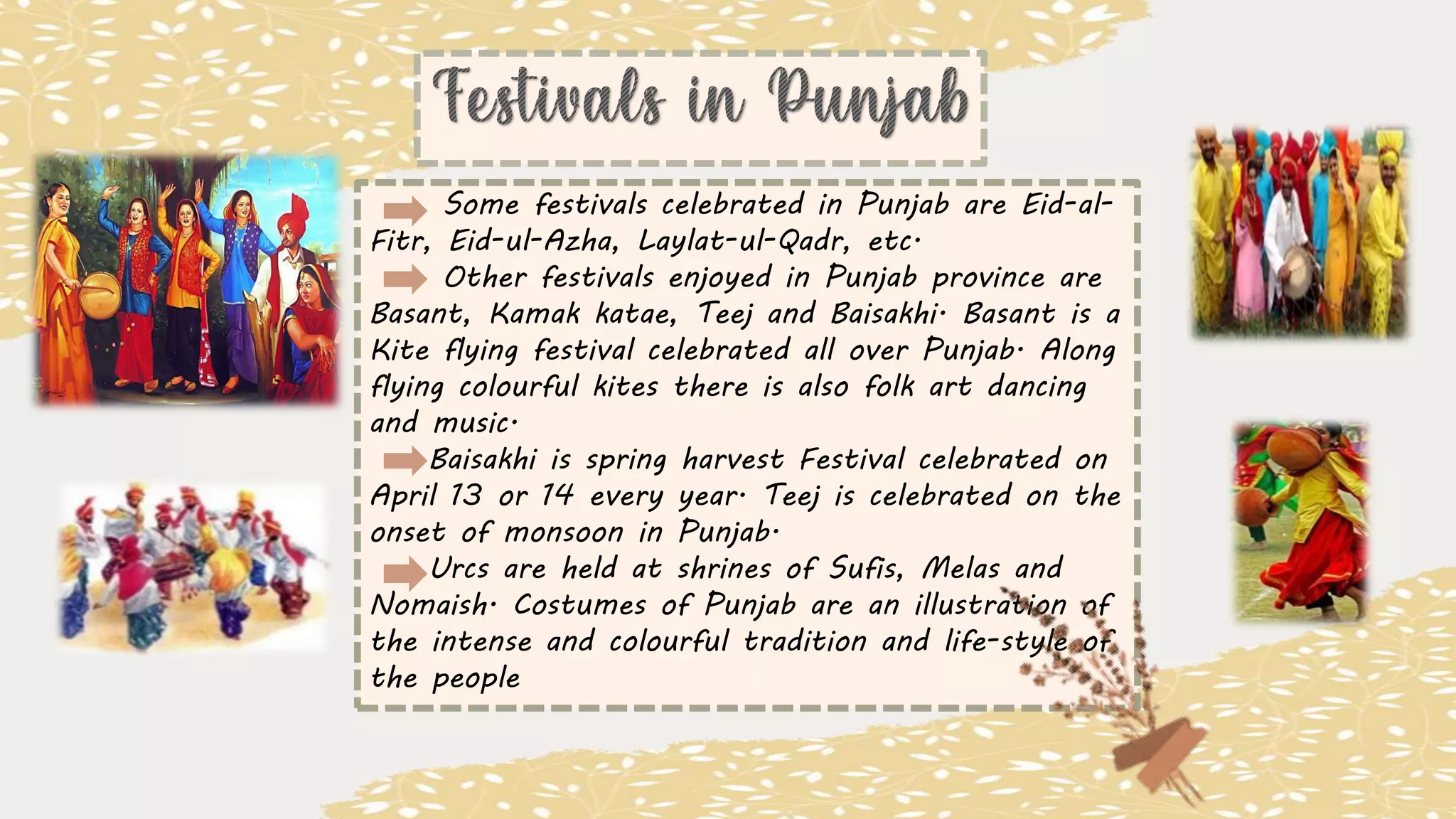 Punjabi culture presentation