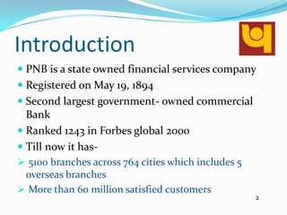 Punjab national bank.economics ppt | PPTX
