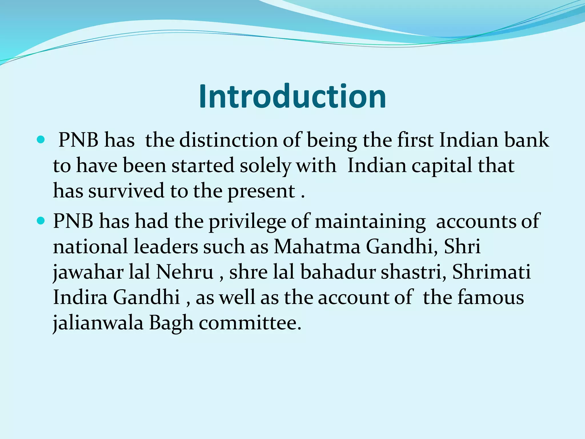 Punjab national bank ppt | PPTX