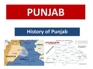 PUNJAB
History of Punjab
 