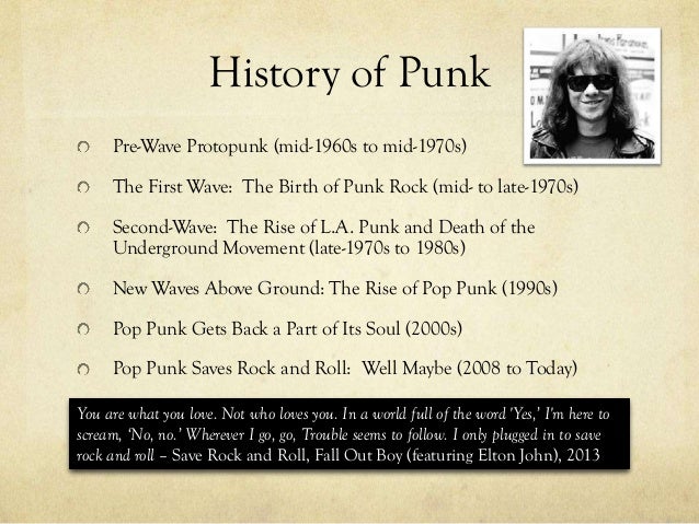 essays history of punk rock How was punk rock a reaction both to the commercialization of rock and roll and about how they saw themselves fitting in to the history of rock and roll as a starting point for an essay or journal entry on the origins of punk rock: “it's a . essays history of punk rock How was punk rock a reaction both to the commercialization of rock and roll and about how they saw themselves fitting in to the history of rock and roll as a starting point for an essay or journal entry on the origins of punk rock: “it's a .